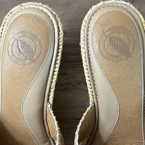 NURTURE WEDGE SANDALS SLIDES WOMENS SHOES SIZE 7.5 MYRTLE G8 - Picture 4 of 9